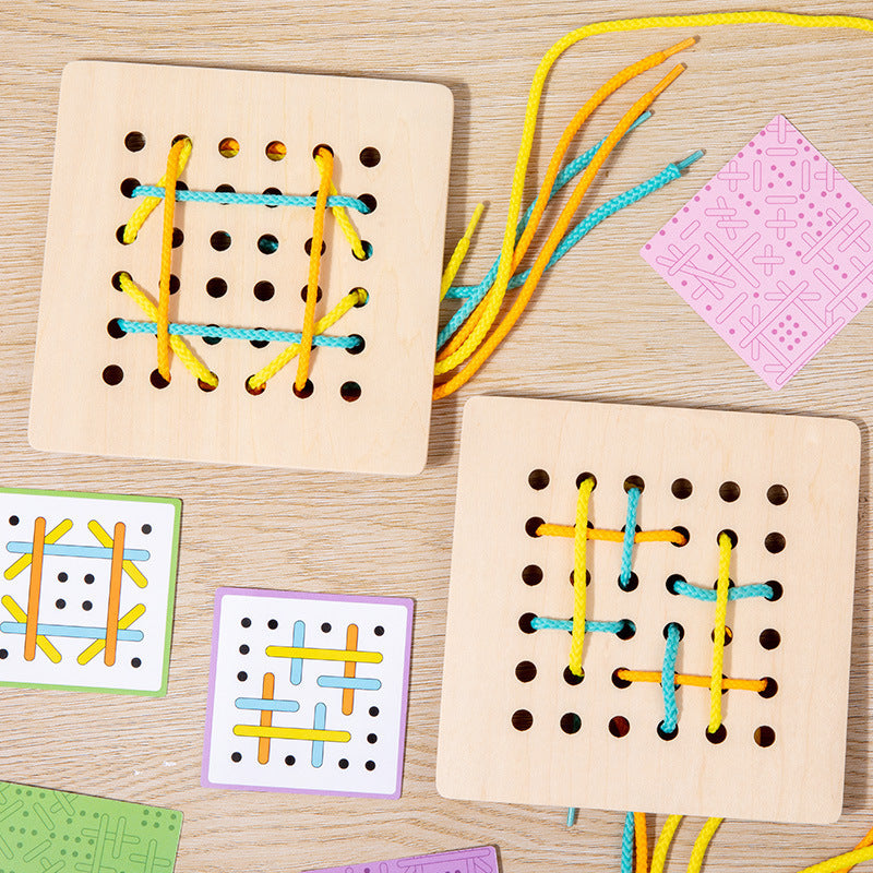 Montessori Educatief Touwspel – Stimuleer Creativiteit en Ontwikkeling