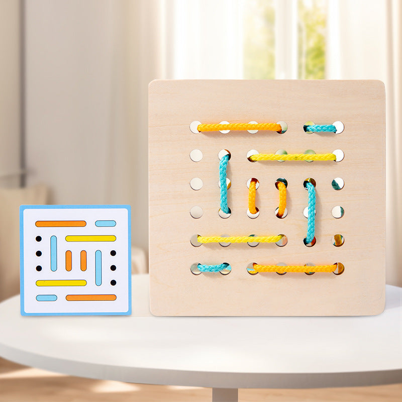 Montessori Educatief Touwspel – Stimuleer Creativiteit en Ontwikkeling