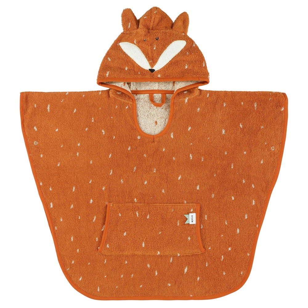 Badponcho met capuchon voor kinderen- MR Vos