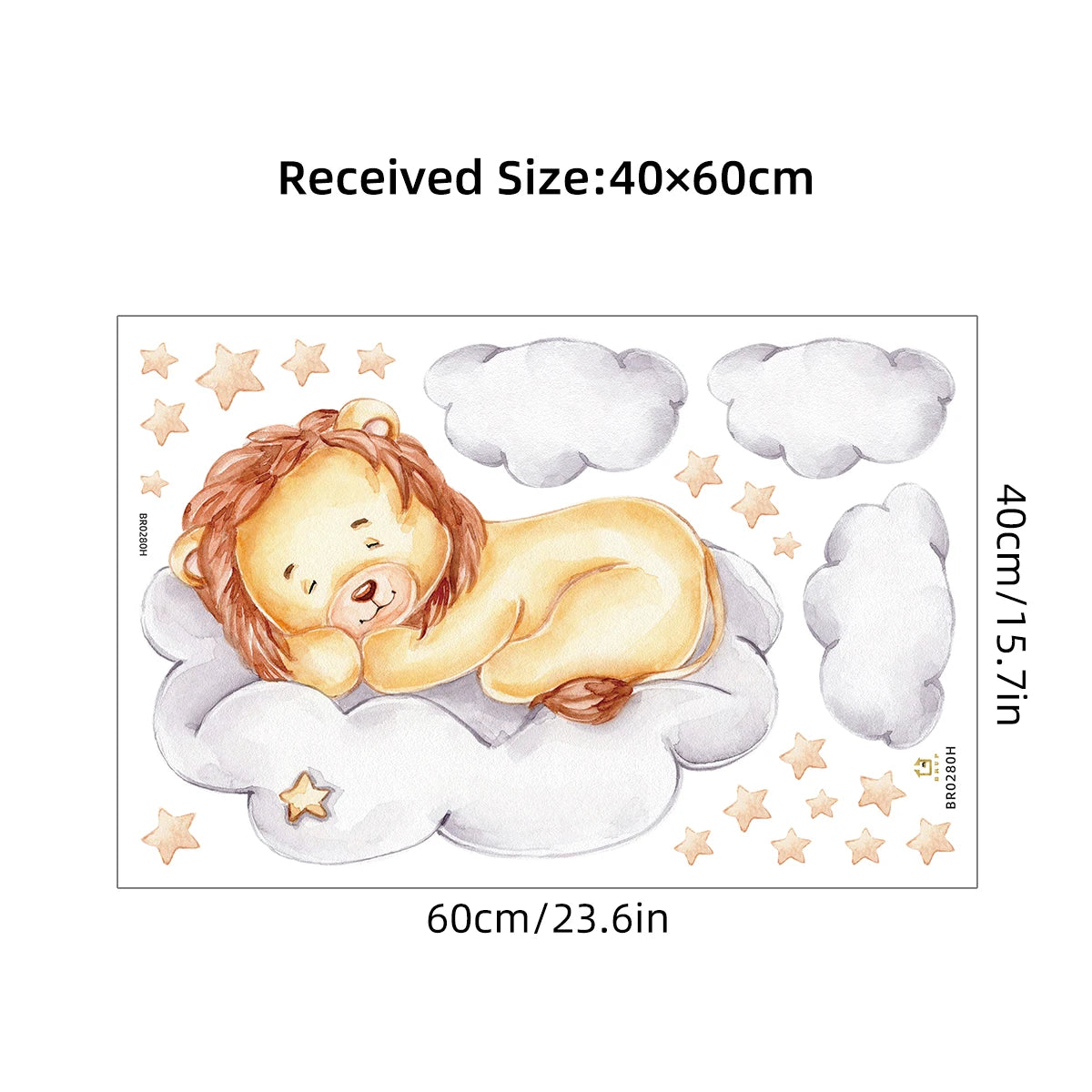Roze Olifant Muursticker - Cartoon Design voor Baby- en Kinderkamer - Slaapkamer & Woonkamer Decoratie