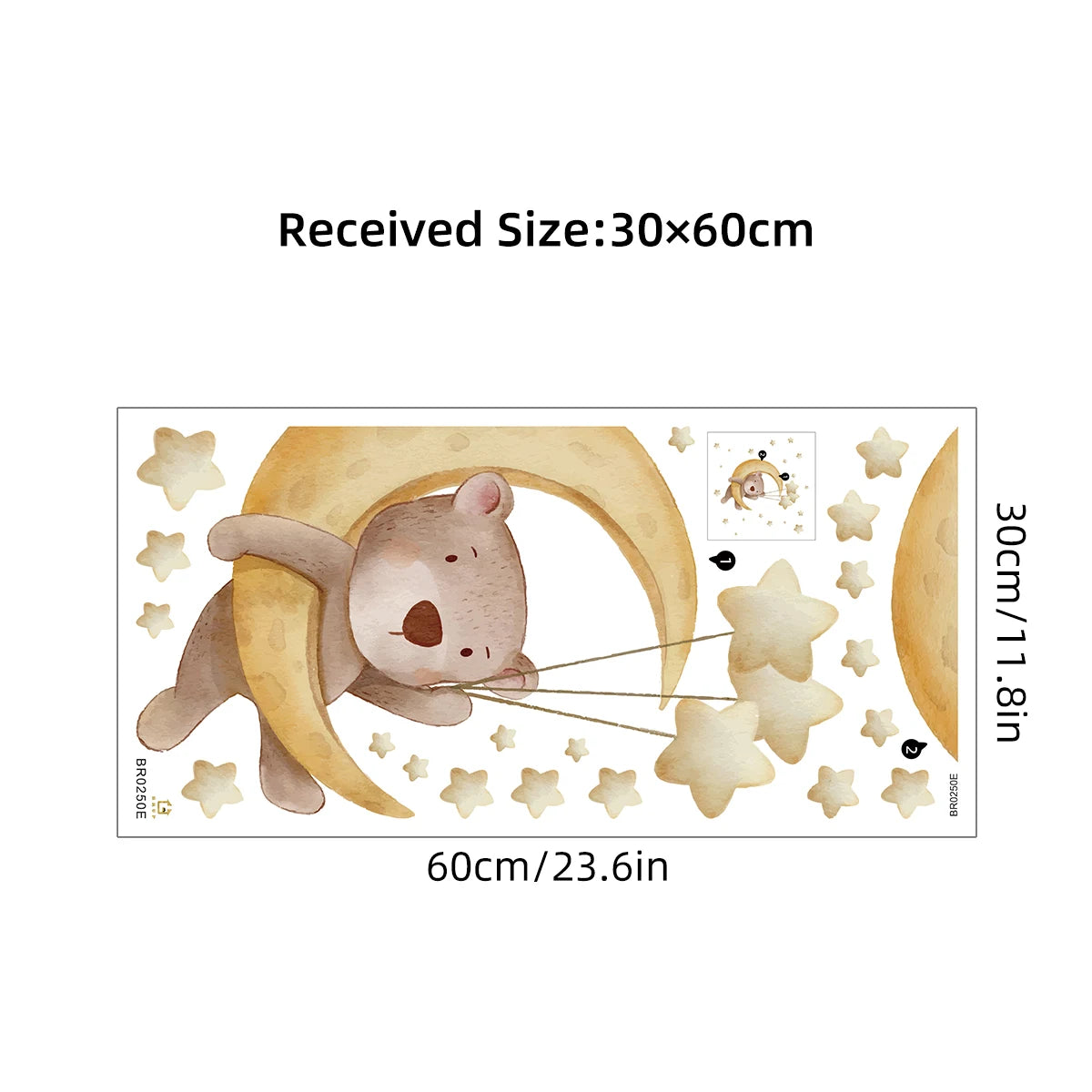 Roze Olifant Muursticker - Cartoon Design voor Baby- en Kinderkamer - Slaapkamer & Woonkamer Decoratie