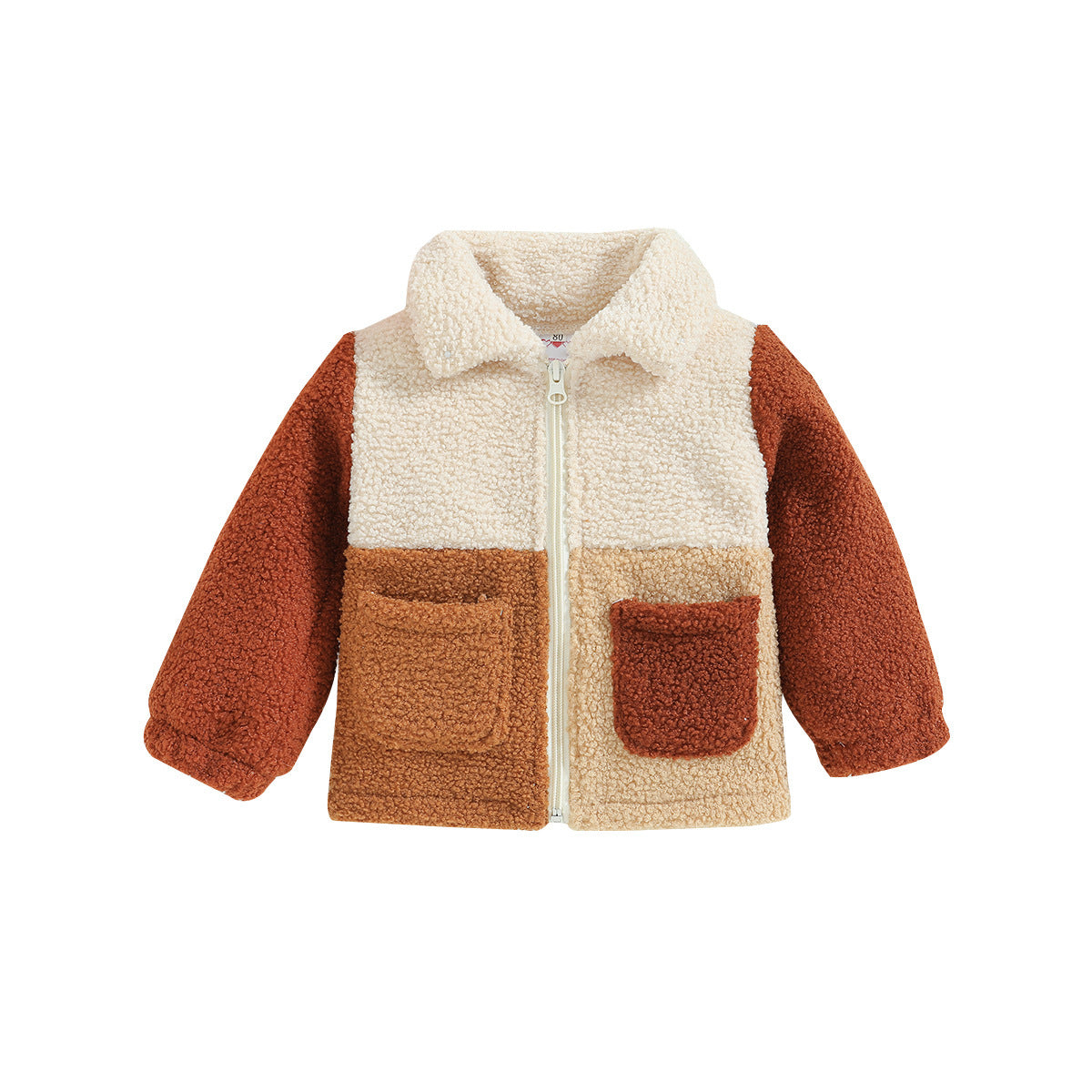 Kids Teddy Fleece Jas