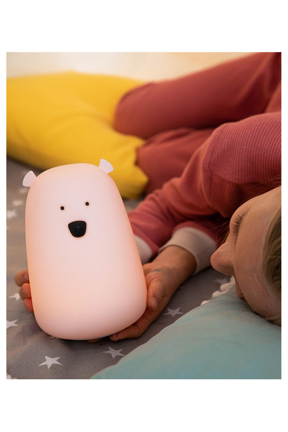 Big Bear Silicone Lamp - Pink