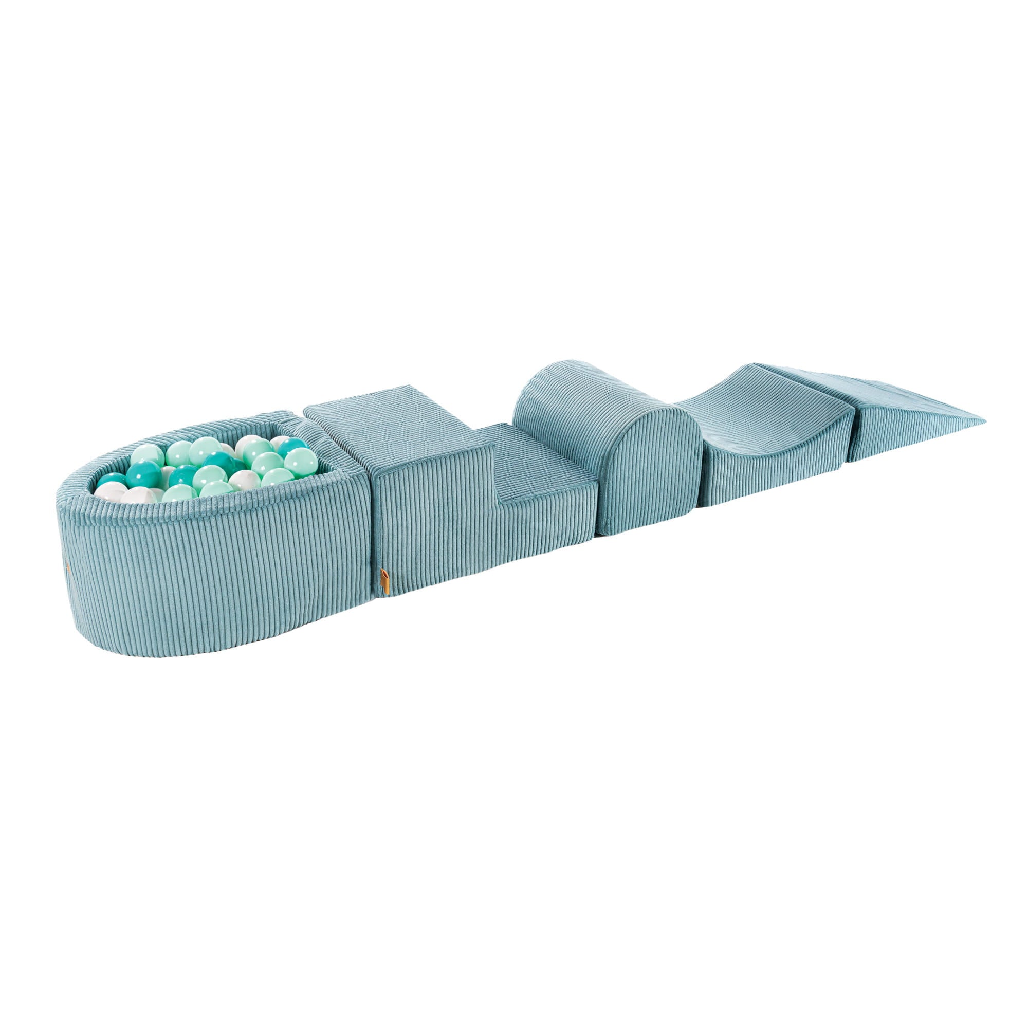 Speelset met Klein Ballenbad - Turquoise & Turquoise/Wit/Mint